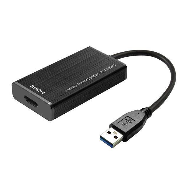 Adaptador USB 3.0 a HDMI / 1080P / Extensión Multimonitor Sincronizada