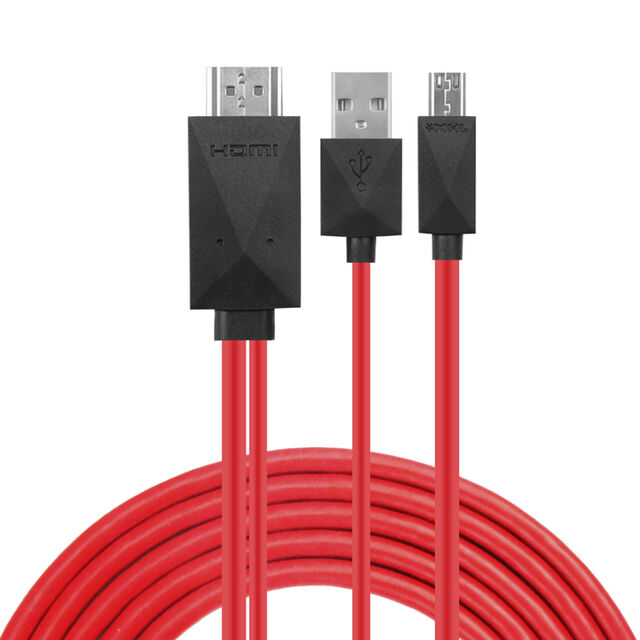 Micro-USB-zu-HDMI-MHL-Adapterkabel für Samsung Galaxy S3/S4/Note 2/Note 3