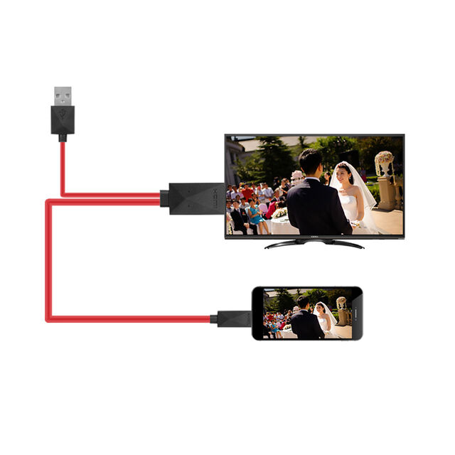 MHL zu HDMI Adapter für Samsung Galaxy S3/S4/S5/Note 2/Note 3