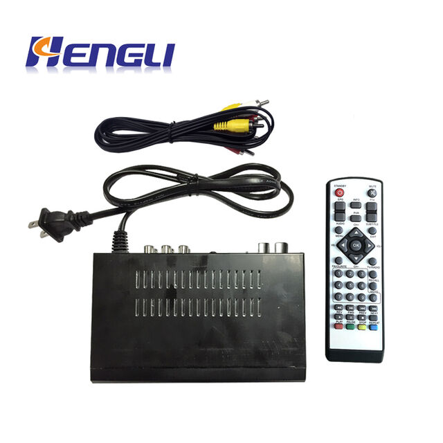 Récepteur TV numérique terrestre HD H.265(HEVC) DVB T2 FTA Set Top Box pour la Grèce