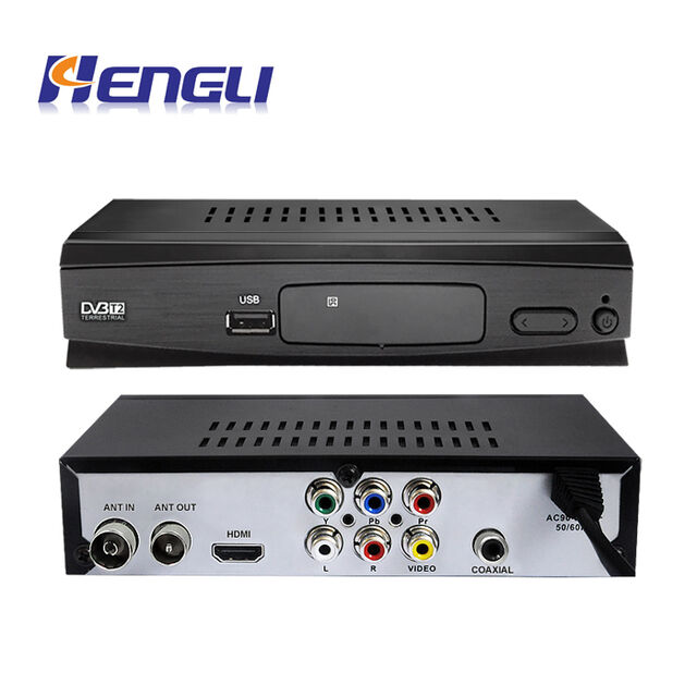 Récepteur TV numérique terrestre HD H.265(HEVC) DVB T2 FTA Set Top Box pour la Grèce
