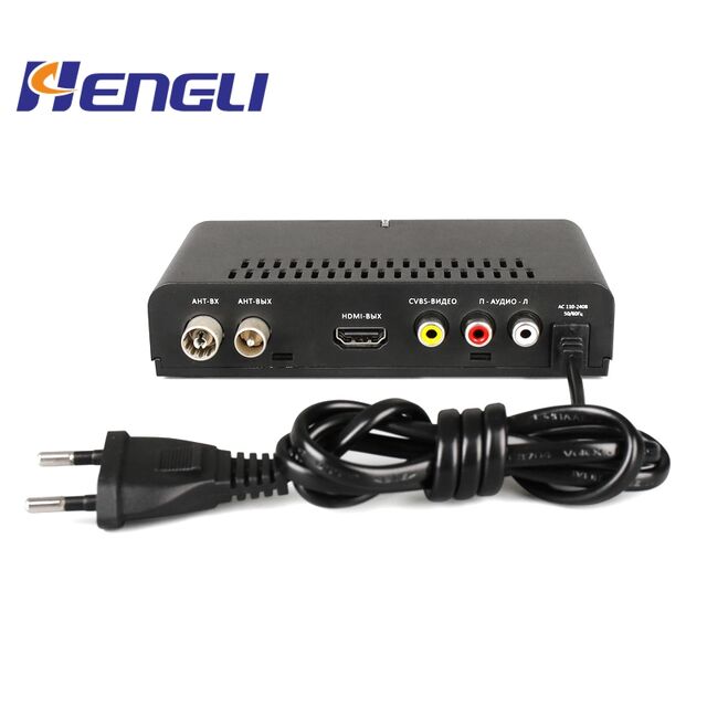 Récepteur Décodeur TV HD WiFi YouTube HEVC H.265 DVB-T2