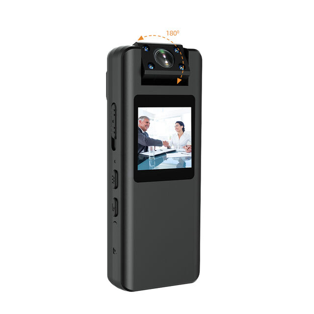 Cámara Corporal Mini Vandlion A22, Batería 2200mAh, Grabación Larga Duración FHD 1080P, Cámara Corporal con Detección de Movimiento y Visión Nocturna