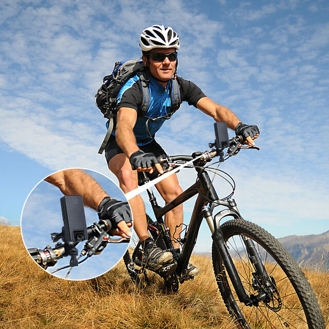 Cámara Mini HD Vandlion A39 1080P 3000mAh Videocámara Portátil Pequeña con Rotación de 180 Grados, Cámara Deportiva DV para Bicicleta y Coche