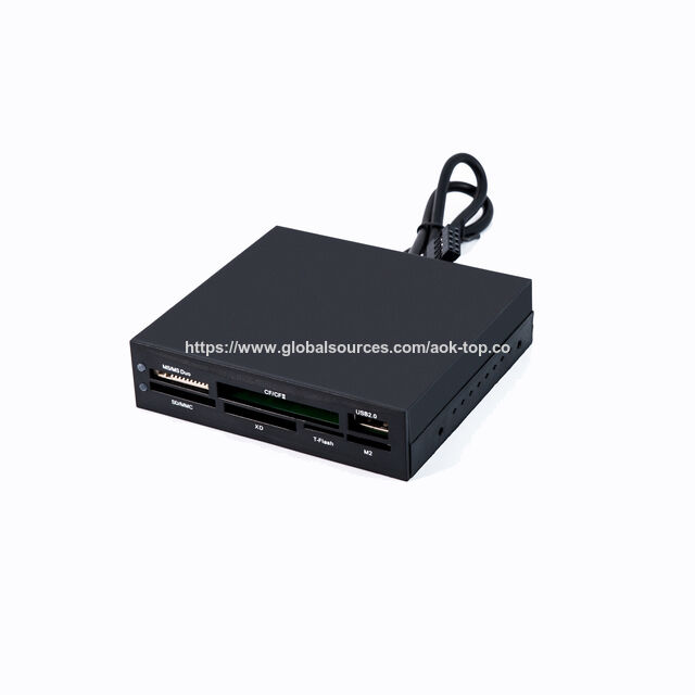 All-in-One interner Kartenleser/Schreiber, 6 Steckplätze, passend für 3,5"-Laufwerkschacht