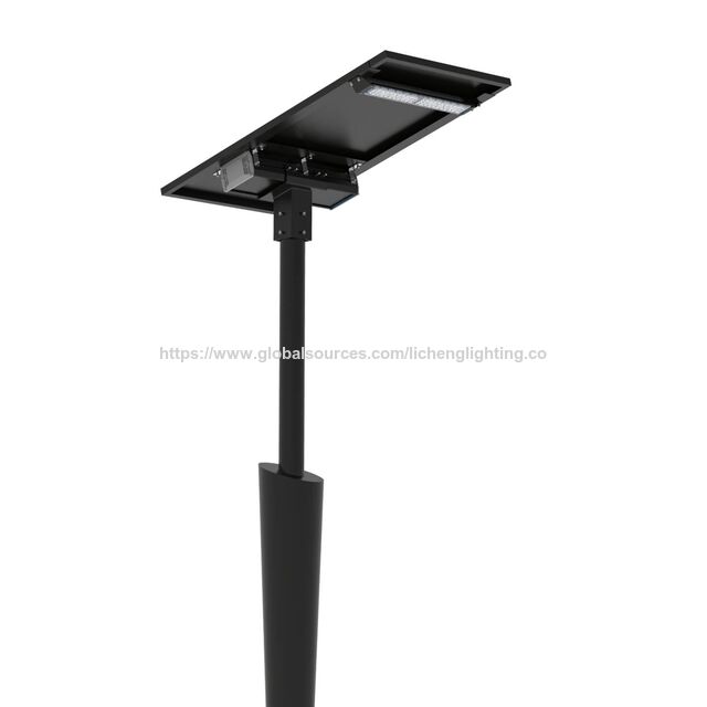 Lámpara Solar de Calle LED para Exteriores 2024, IP67, Impermeable, de Aluminio, con Panel Solar MONO de Alta Eficiencia - Oferta Caliente