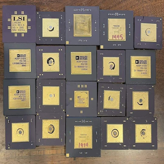 Vente Chaude Gros Découpes de Doigts RAM Dorés, Découpes de Doigts RAM Dorés à Haut Rendement, Découpes de Bords Dorés, Découpes de CPU en Céramique