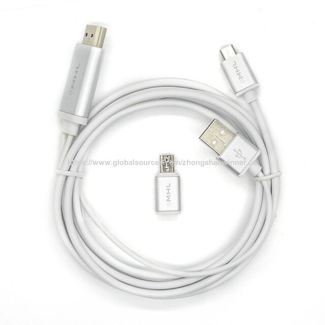MHL 2 in 1 (5 Pin / 11 Pin) Micro USB zu HDMI Konverter HDTV Adapter für Android Handy Kabel