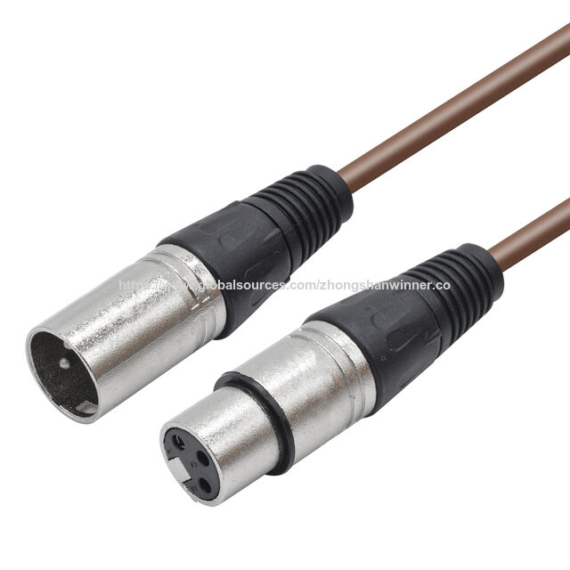 XLR Mikrofonkabel, Stecker auf Buchse, 3-polig, für Lautsprecher-Mikrofone - Professionelle Audioverbindung