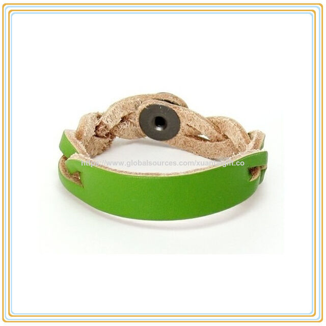 Lederarmbänder für Damen, Lederherstellung mit individuellem Logo