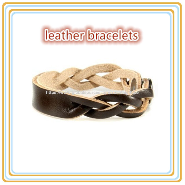 Lederarmbänder für Damen, Lederherstellung mit individuellem Logo