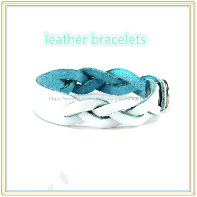 Lederarmbänder für Damen, Lederherstellung mit individuellem Logo