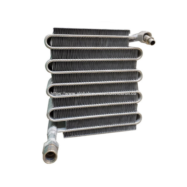 Intercambiador de Calor Personalizado de Aluminio Microcanal con Aletas para Calentadores de Agua con Bomba de Calor - Fabricación OEM de Refrigeración