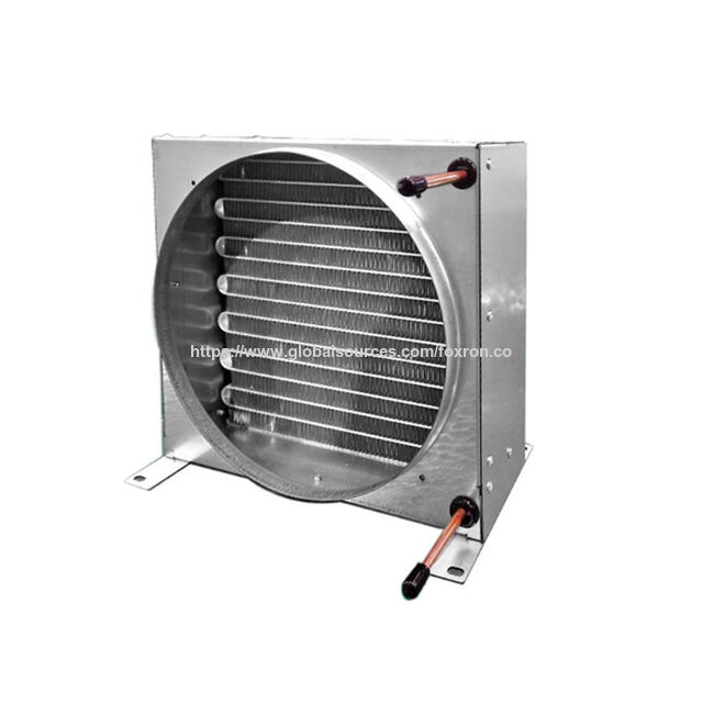 Intercambiador de Calor Personalizado de Aluminio Microcanal con Aletas para Calentadores de Agua con Bomba de Calor - Fabricación OEM de Refrigeración