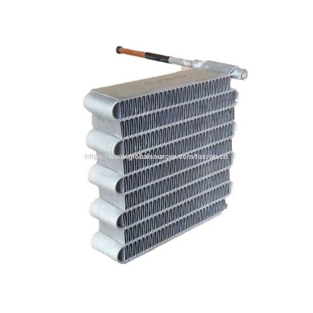 Intercambiador de Calor Personalizado de Aluminio Microcanal con Aletas para Calentadores de Agua con Bomba de Calor - Fabricación OEM de Refrigeración