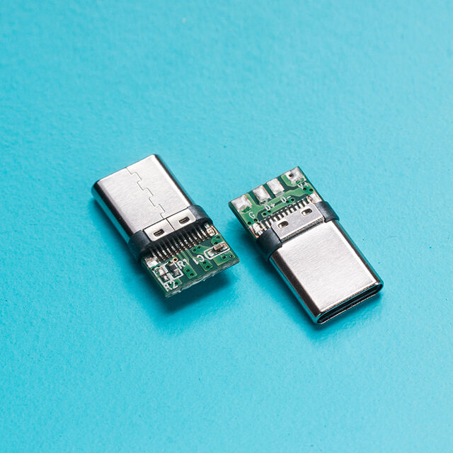 USB C 2.0 Stecker mit PCBA