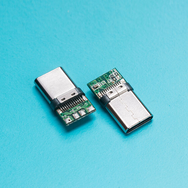USB C 2.0 Stecker mit PCBA