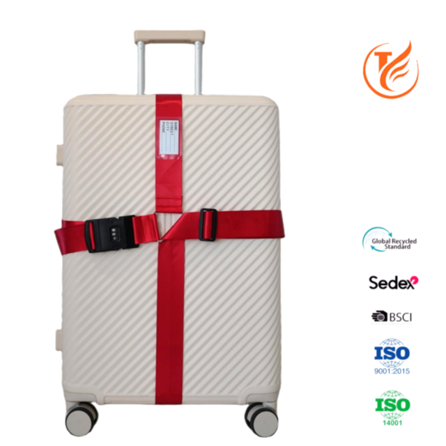Alça de bagagem transversal Travelnota de alta resistência, conjunto de 3 peças: Simples, Resistente e Vale cada centavo