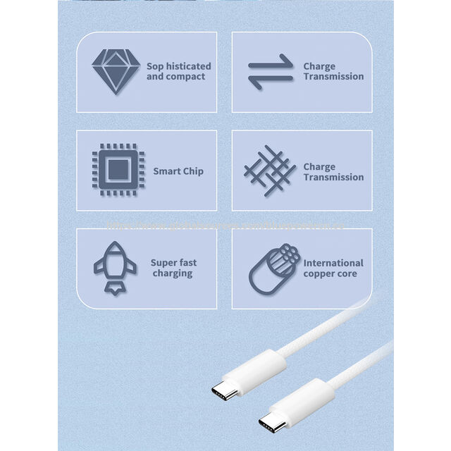 Neu designtes Nylon-Geflochtenes Kabel PD 240W Typ-C-zu-Typ-C-Kabel für iPhone 16