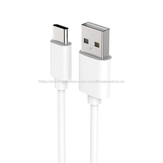 Heißverkauf 2.4A PVC USB A zu Typ C USB 2.0 Kabel für Mobiltelefone