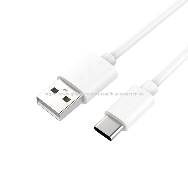 Heißverkauf 2.4A PVC USB A zu Typ C USB 2.0 Kabel für Mobiltelefone