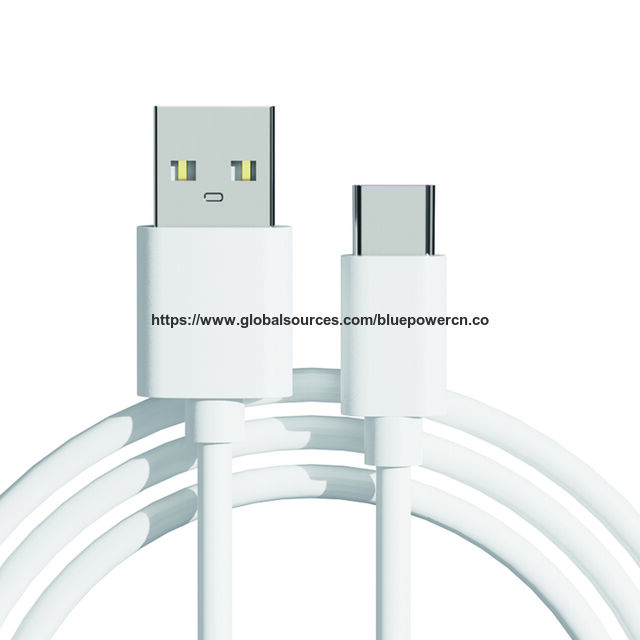 Heißverkauf 2.4A PVC USB A zu Typ C USB 2.0 Kabel für Mobiltelefone