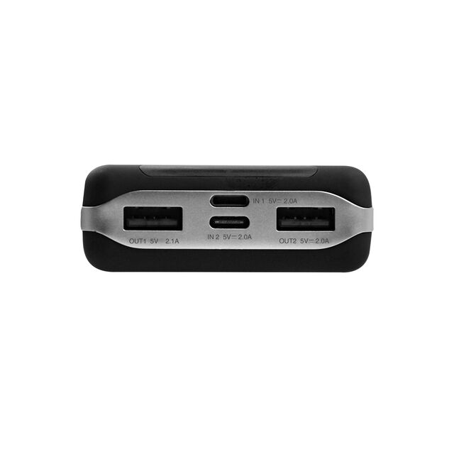 Batería Externa Personalizada Slim Rohs 10000mAh con Doble Salida USB para Móviles