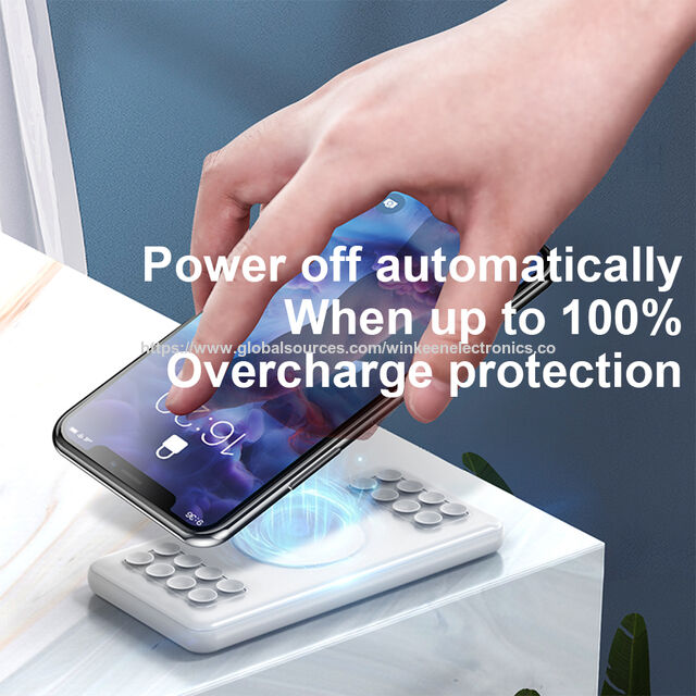 OEM 10000mAh Qi Wireless Powerbank mit Saugnapf, 10000mAh Mini-Akkuladegerät
