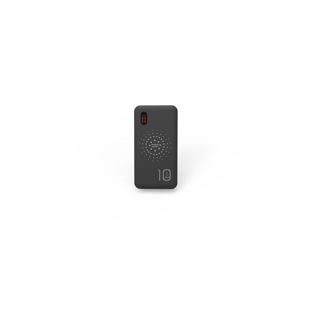 10000mAh Powerbank mit Schnellladung und Kabel, Tragbares Ladegerät 10000mAh mit Wireless Charging
