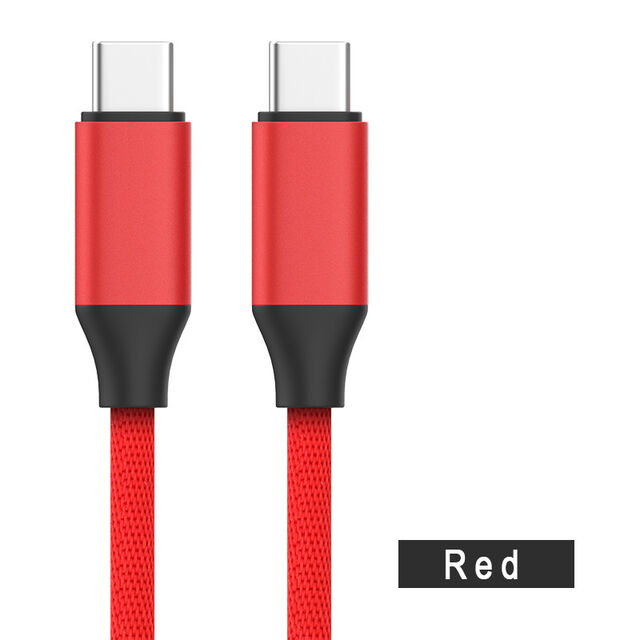 Câble de Charge Rapide USB C vers C 60W avec Logo OEM pour Données - Câble de Données pour Téléphones Type C, Ordinateur Portable, Tablette
