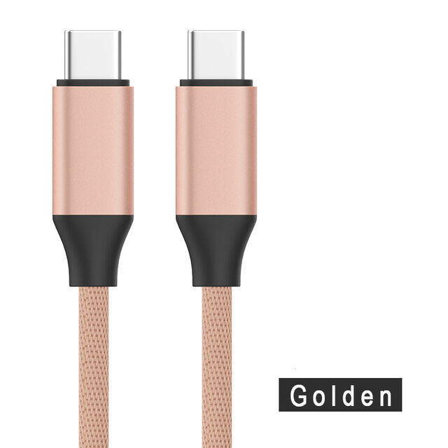 Câble de Charge Rapide USB C vers C 60W avec Logo OEM pour Données - Câble de Données pour Téléphones Type C, Ordinateur Portable, Tablette