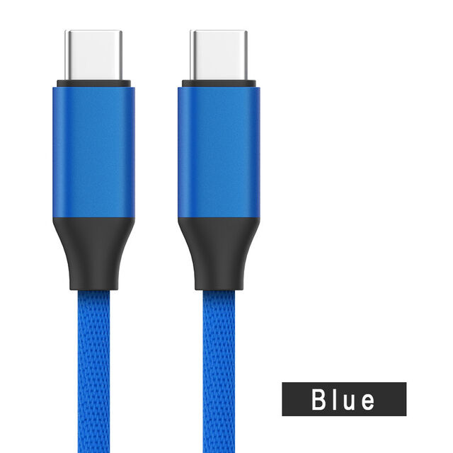 Câble de Charge Rapide USB C vers C 60W avec Logo OEM pour Données - Câble de Données pour Téléphones Type C, Ordinateur Portable, Tablette