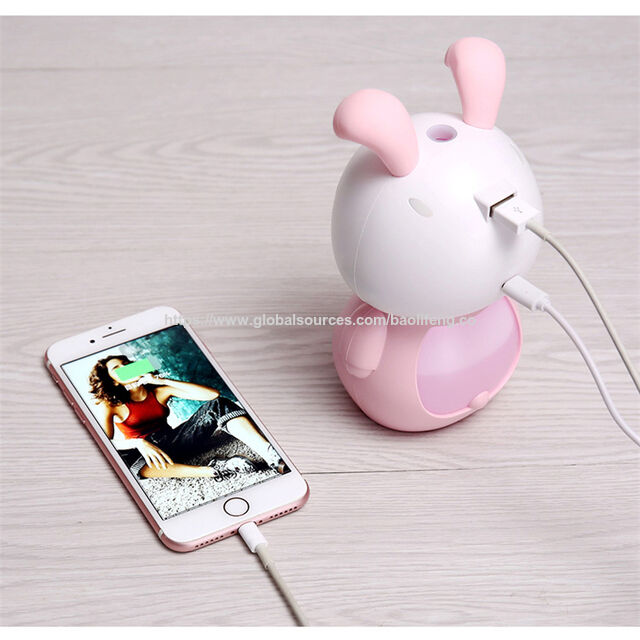 Humidifier portabel Mumba Rabbit tiga-dalam-satu senyap untuk rumah tangga