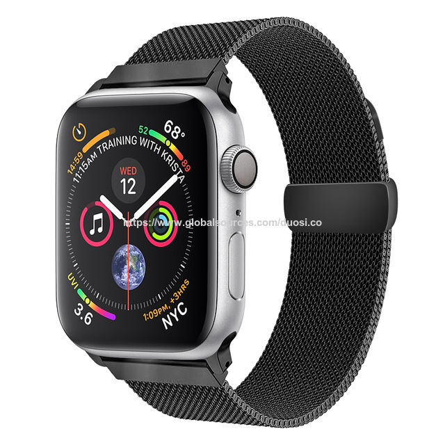 Mailänder-Schlaufen Armbänder für iWatch 38mm 42mm 40mm 44mm AP Watch Serie 1/2/3/4/5