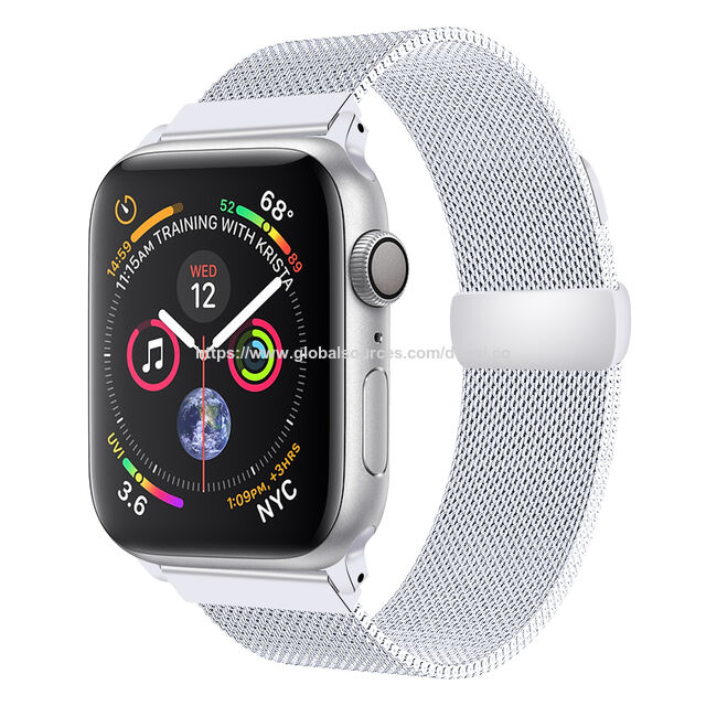 Mailänder-Schlaufen Armbänder für iWatch 38mm 42mm 40mm 44mm AP Watch Serie 1/2/3/4/5