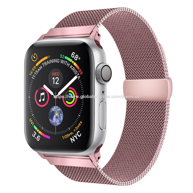 Mailänder-Schlaufen Armbänder für iWatch 38mm 42mm 40mm 44mm AP Watch Serie 1/2/3/4/5