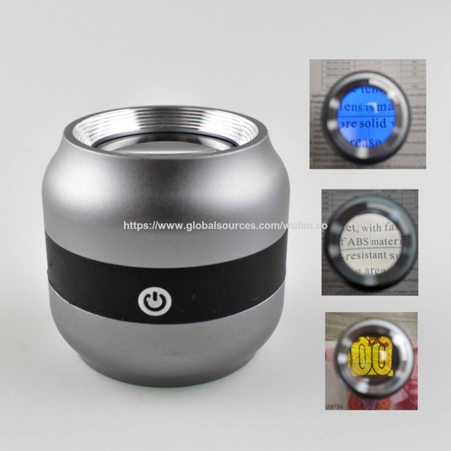 Lupa de Metrología 10X, Escalas de Precisión de 0.1mm, Lente Triplet K9, 12 LED (6+6), Graduaciones Personalizadas Disponibles
