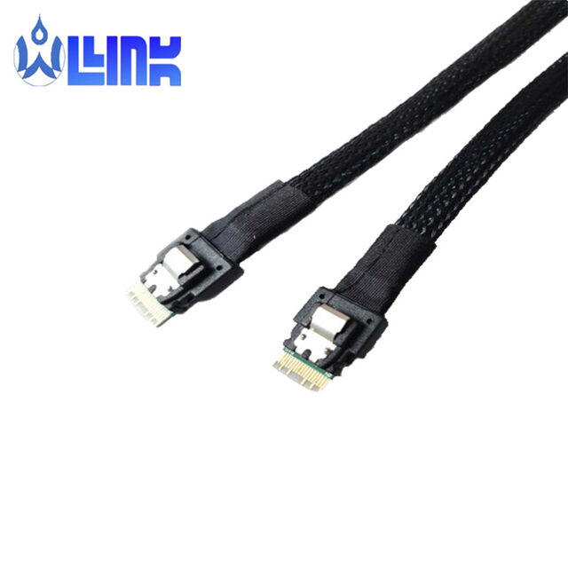 Slimline SFF-8654 zu Slimline SAS SFF-8654 OLINK Kabel
