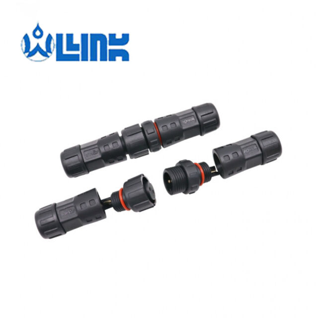 Cable Conector LED Impermeable M8 RGB de 4 pines 4*22AWG