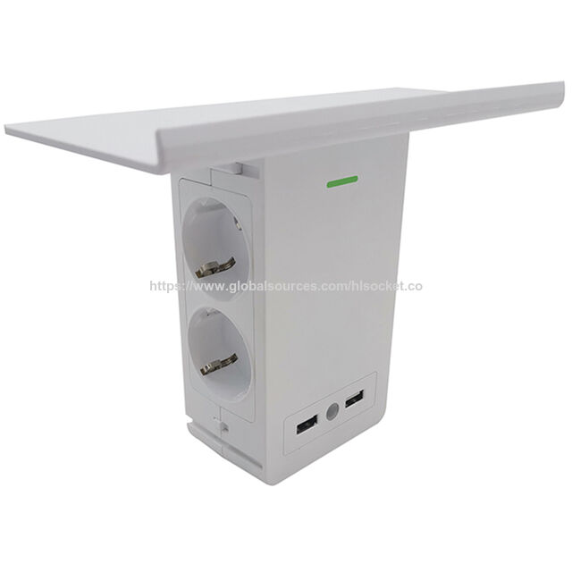 EU 4 Steckdosen Wandsteckdose Steckdosenleiste mit USB