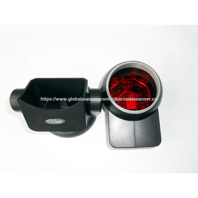Scanner de Codes-barres Omnidirectionnel de Bureau avec Support Réglable à 180°, MJ9120