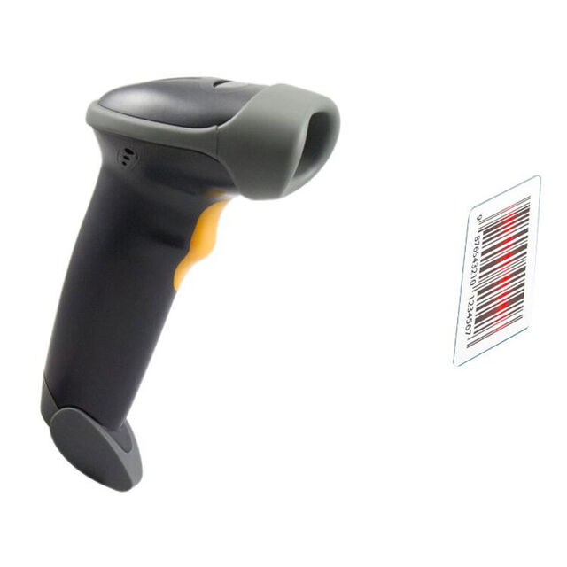 Scanner de código de barras a laser 1D com fio, boa qualidade e preço, construção robusta, MJ2808