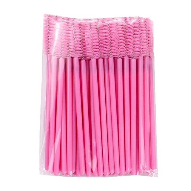 Brosse Spirale pour Cils, Tige Solide en Cristal, Peigne à Cils, Outil de Beauté pour Cils