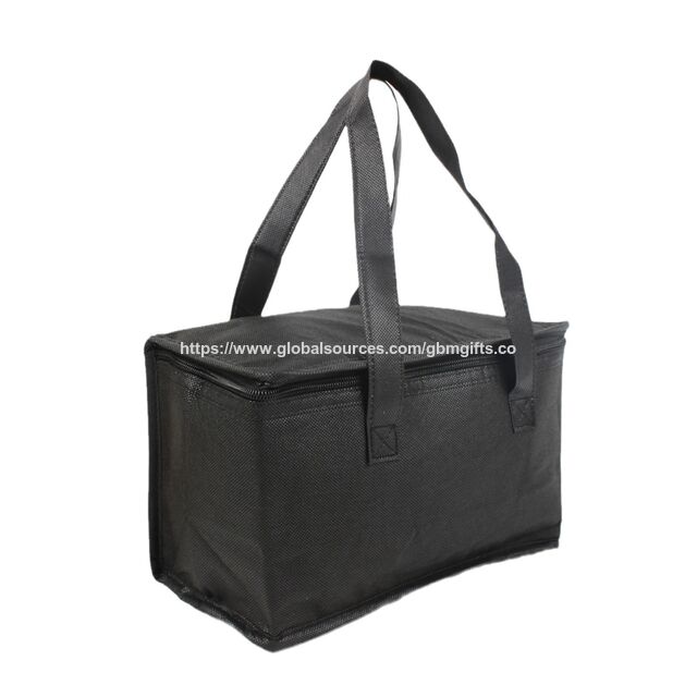 PVC Promotional insulated bags sandwich holders resistant with zipper closure& nylon handle isothermal inside in aluminum