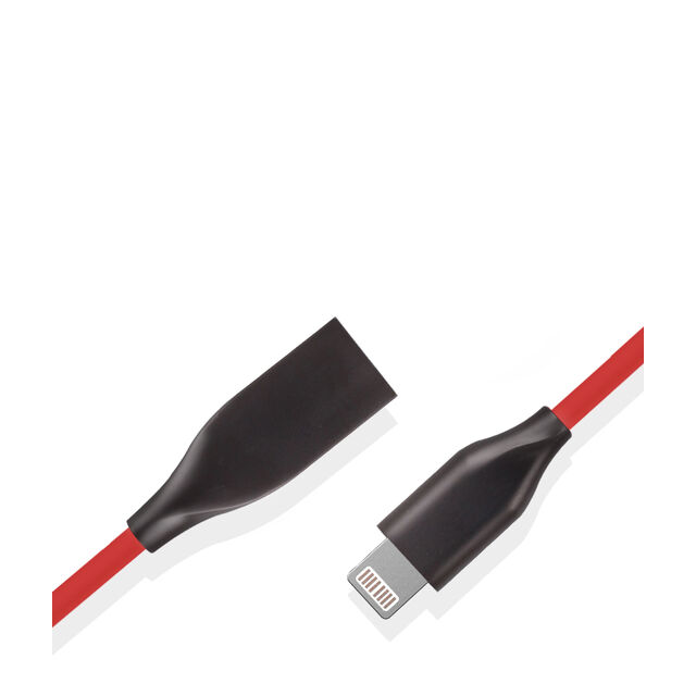 USB 2.0 Lightning Zn-legierter Stecker, Silikonkautschukkabel mit hoher Elastizität und weichem Gefühl
