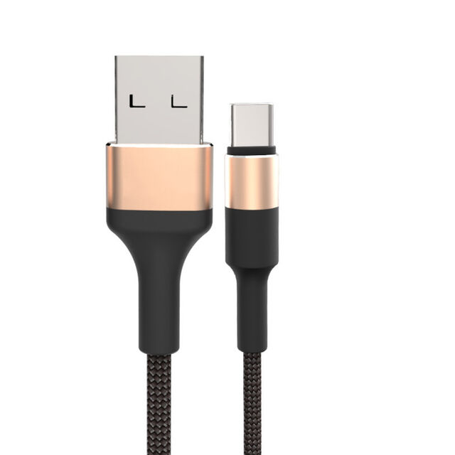 1M 2.4A Nylon Geflochtenes Lightning zu USB A Ladekabel für iPhone