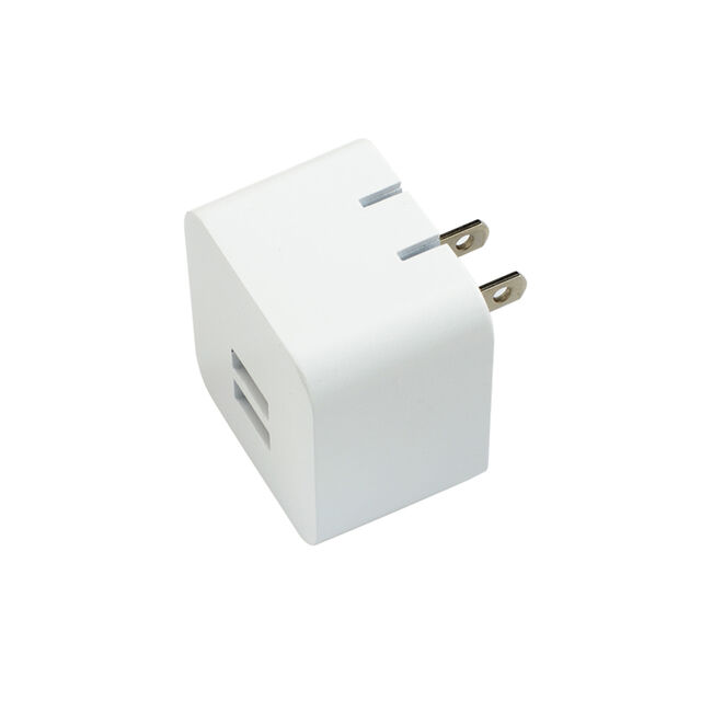 محول شاحن USB مزدوج المنفذ مع مصدر طاقة 2.1 أمبير لجميع أجهزة Android و iOS