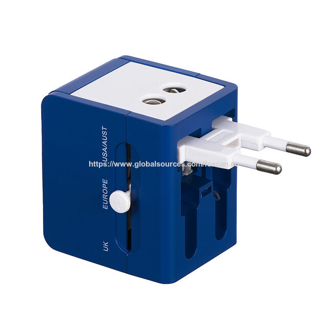 USB-Reiseadapter, Universal-Wandladegerät für weltweite Reisen, Typ-C-Ladegerät