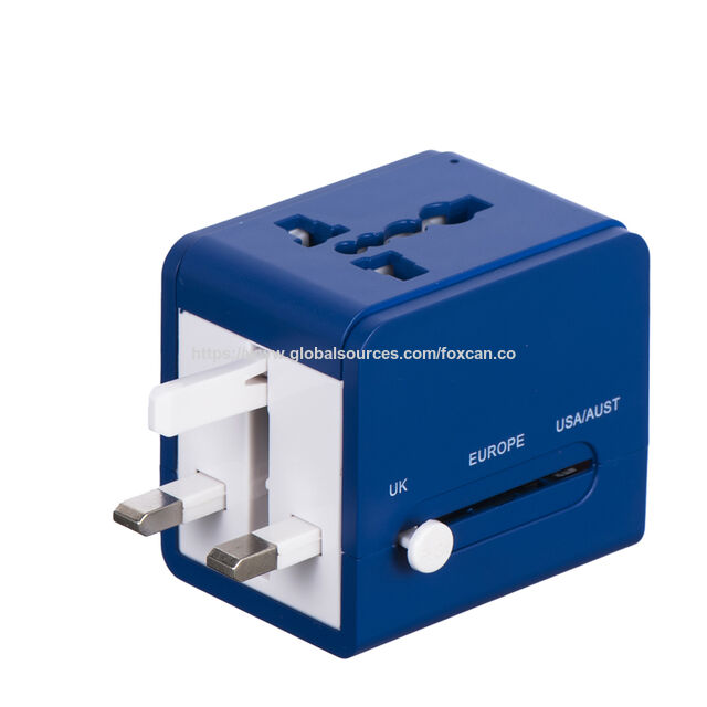 USB-Reiseadapter, Universal-Wandladegerät für weltweite Reisen, Typ-C-Ladegerät