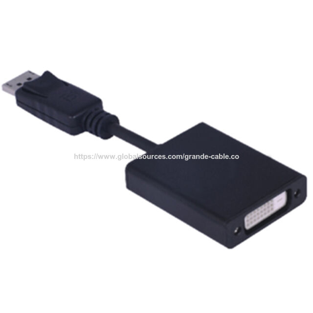 Câble DisplayPort 1.2V Mâle vers HDMI Mâle Plaqué Or 1.8M Noir